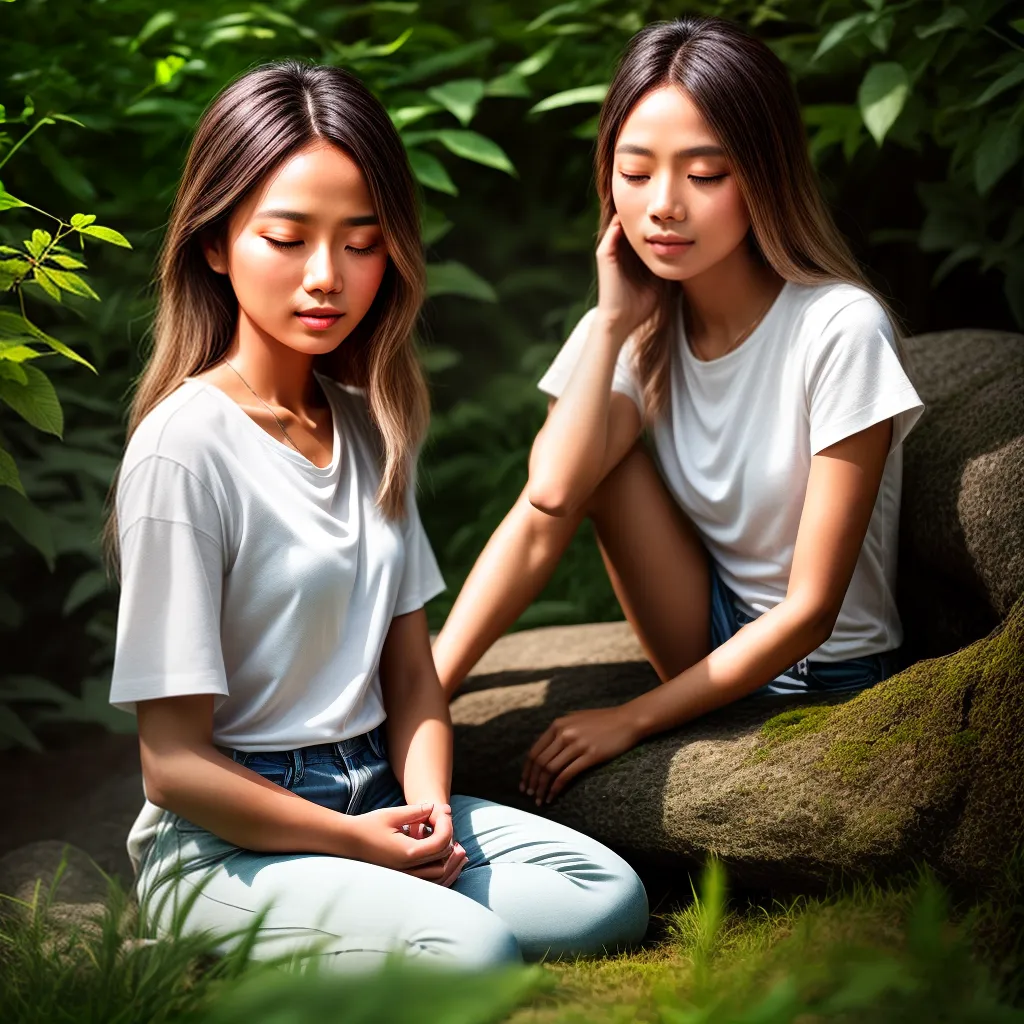 Desenvolvimento espiritual na infância: por que é importante investir no ministério infantil? 8 Fotos crianca meditando natureza sol