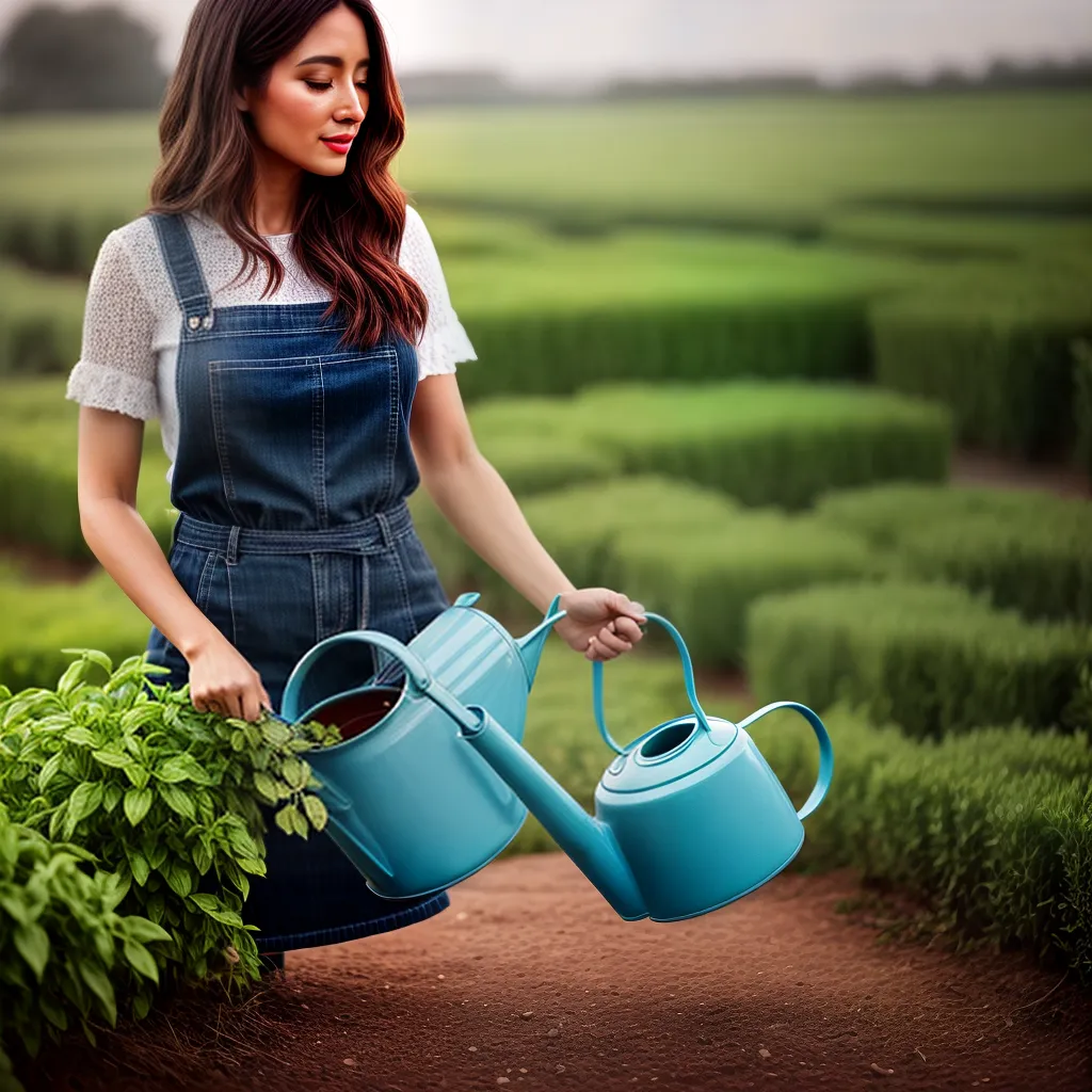 Como ensinar sobre santificação para a garotada 8 Fotos crianca regando planta fe crescimento