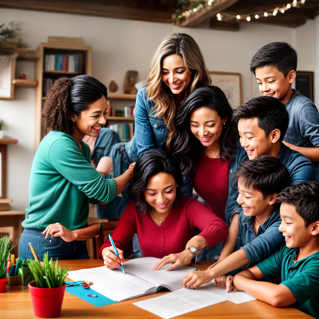 Fotos criancas artesanato professora leitura brinquedos