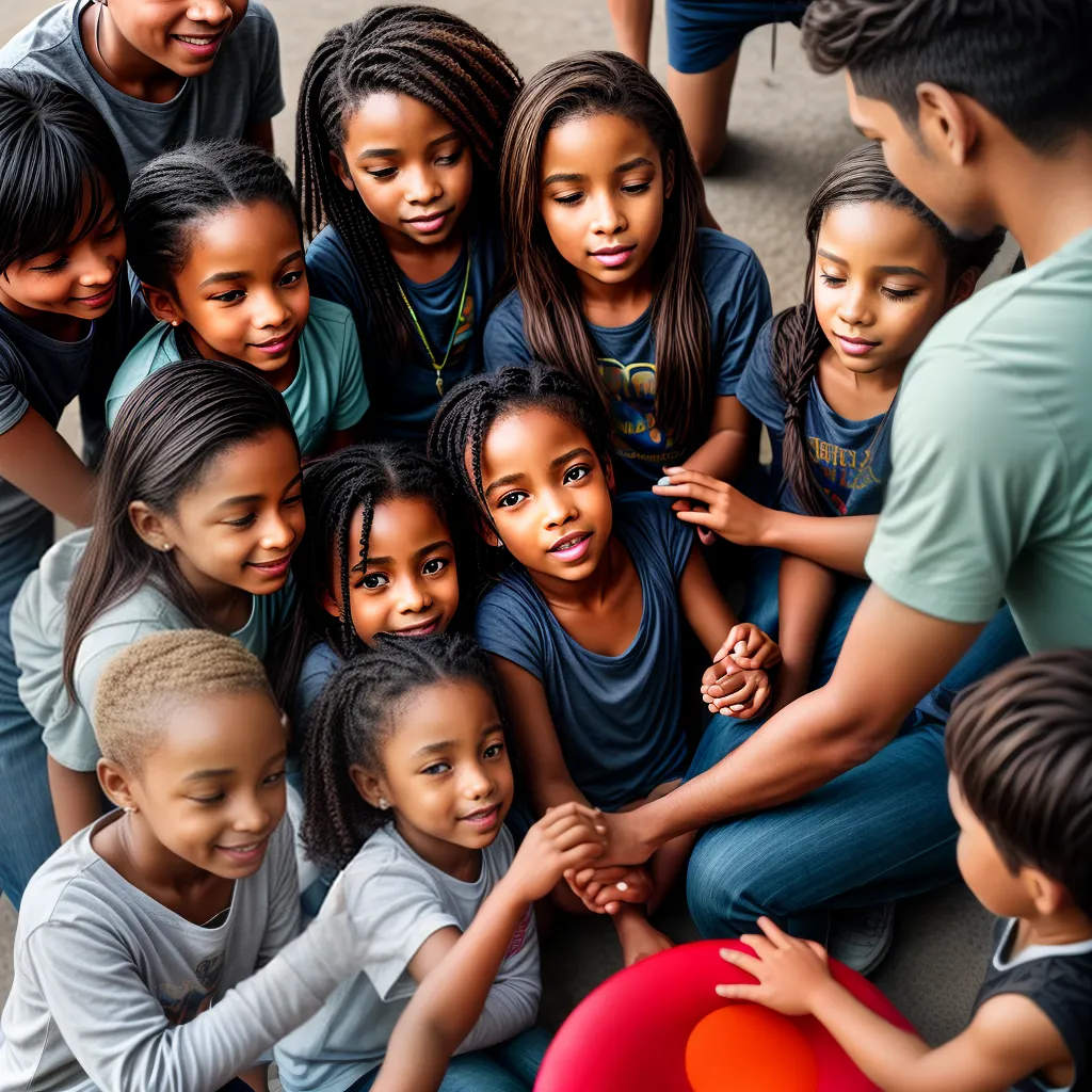 Fotos criancas circulo atividade biblia