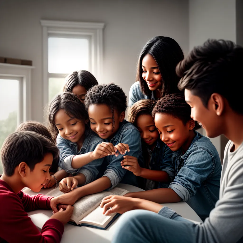 Por que a Evangelização Infantil é tão importante na igreja 6 Fotos criancas circulo biblia amor fe