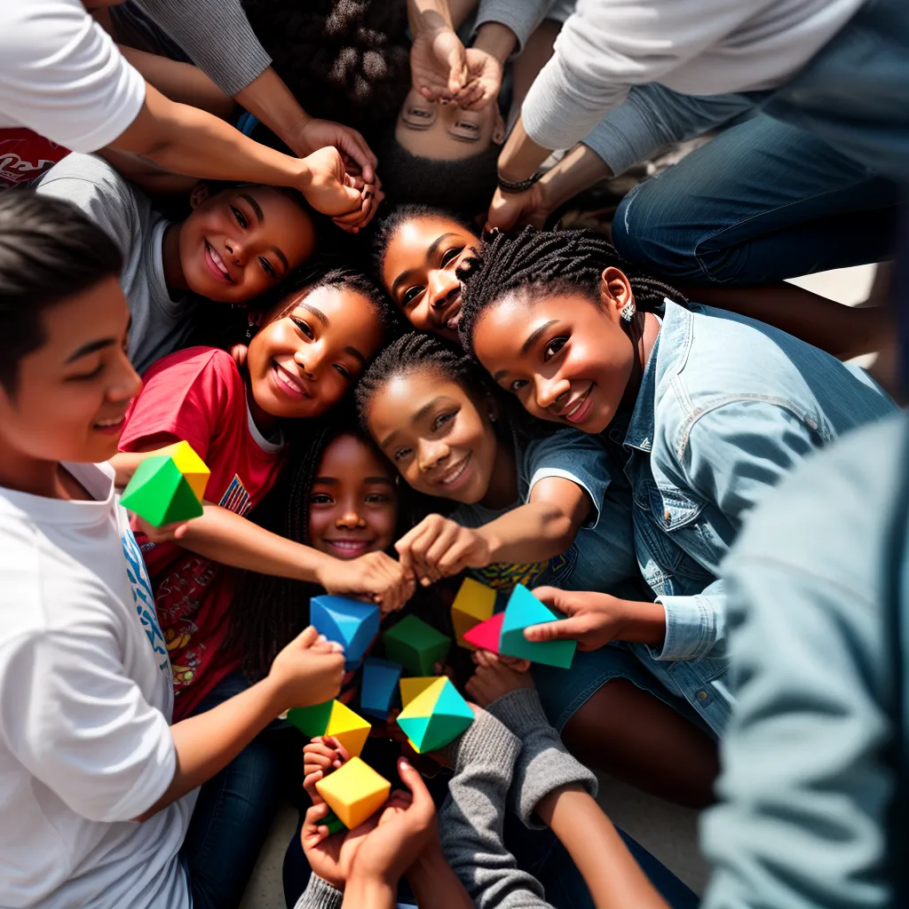 Fotos criancas circulo diversidade ministerio