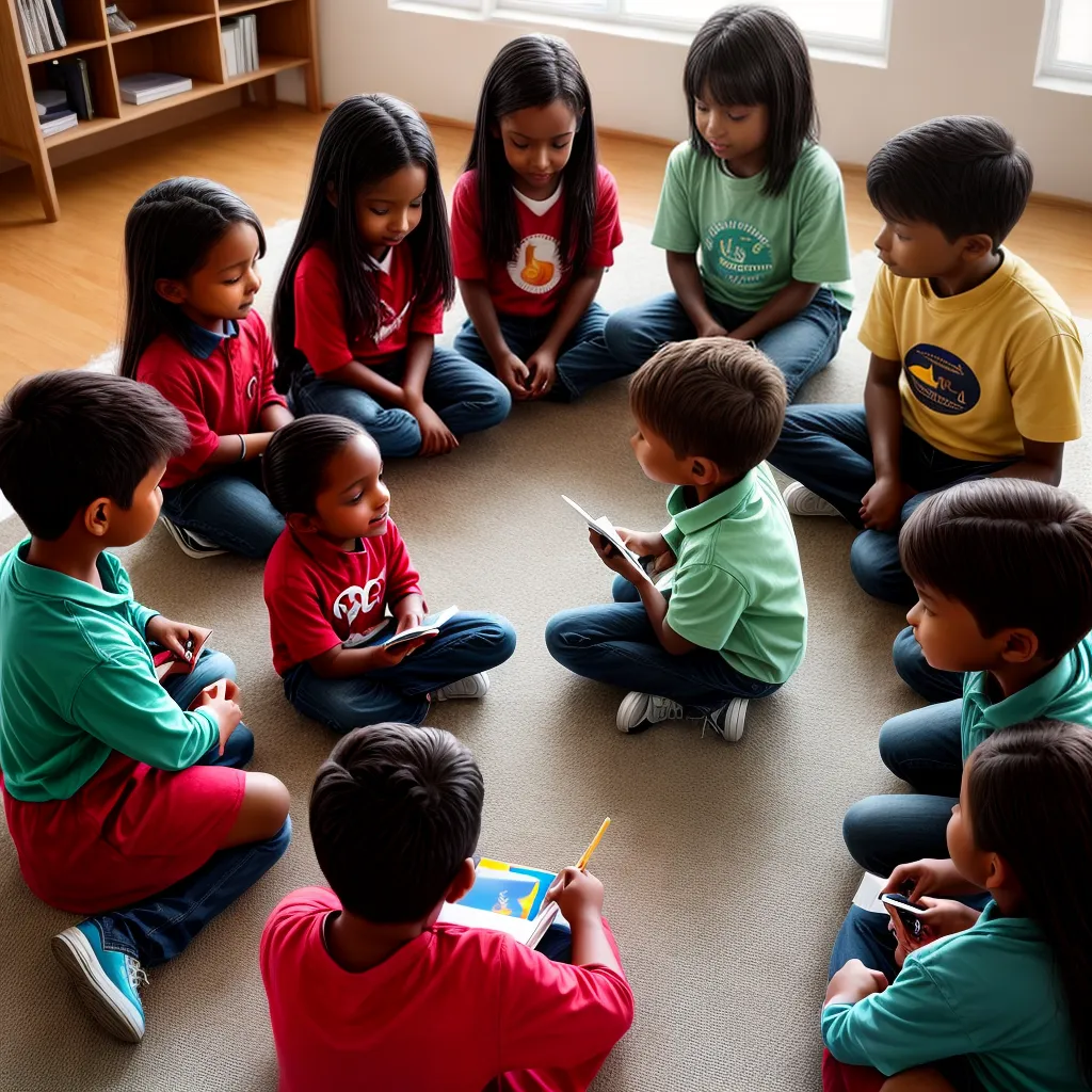 Por que a Evangelização Infantil é tão importante na igreja 9 Fotos criancas circulo escola dominical fe