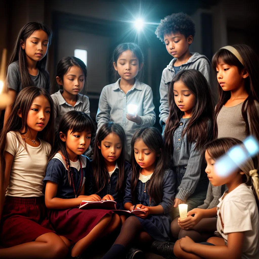 Fotos criancas circulo professor biblia fe