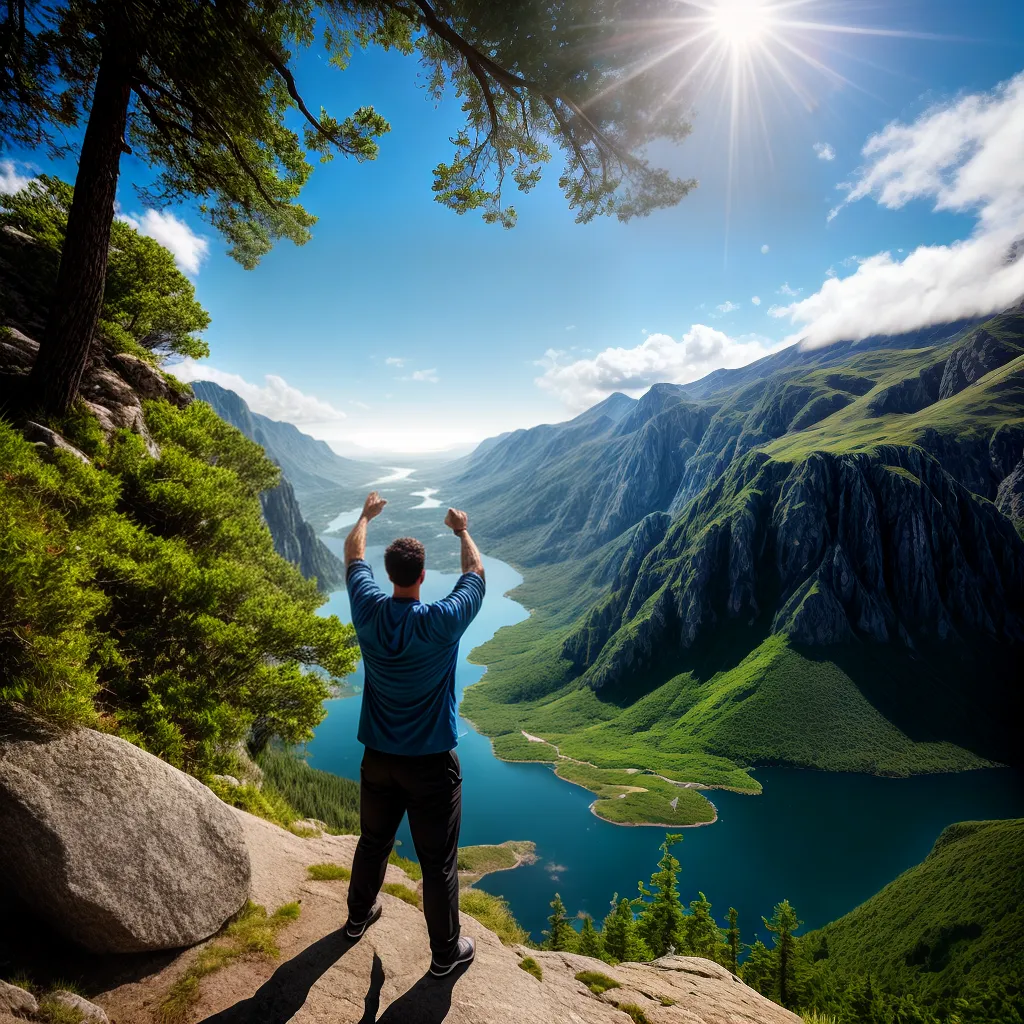 Plenitude em Cristo: como alcançar uma vida completa 9 Fotos cristo montanha sol lago arvore