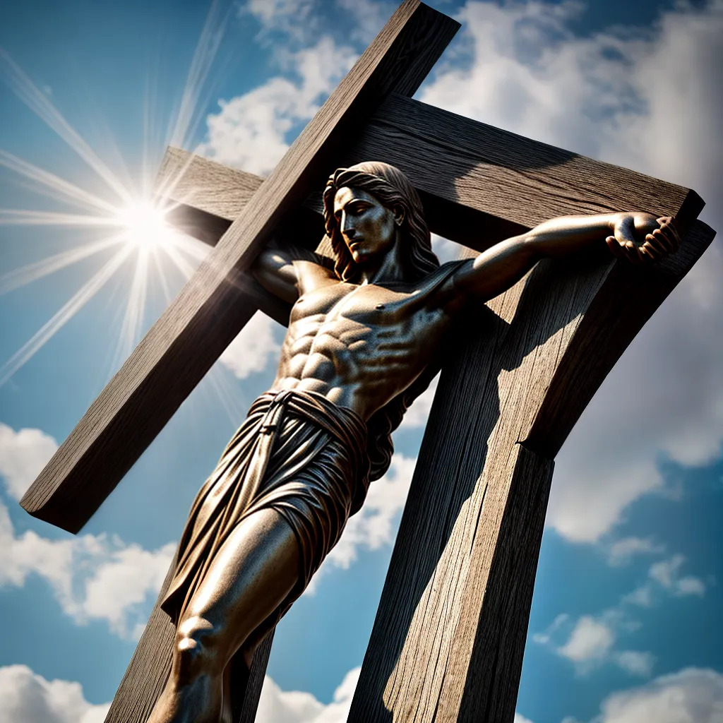 Como a Cruz nos leva à Salvação Eterna 6 Fotos cruz redencao ceu raios pessoa