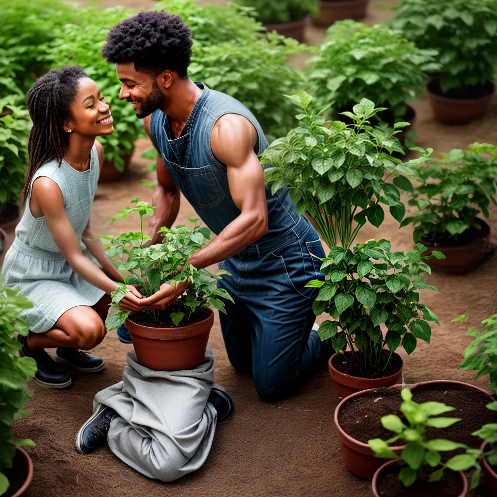 Fotos cuidado plantio crescimento espiritual