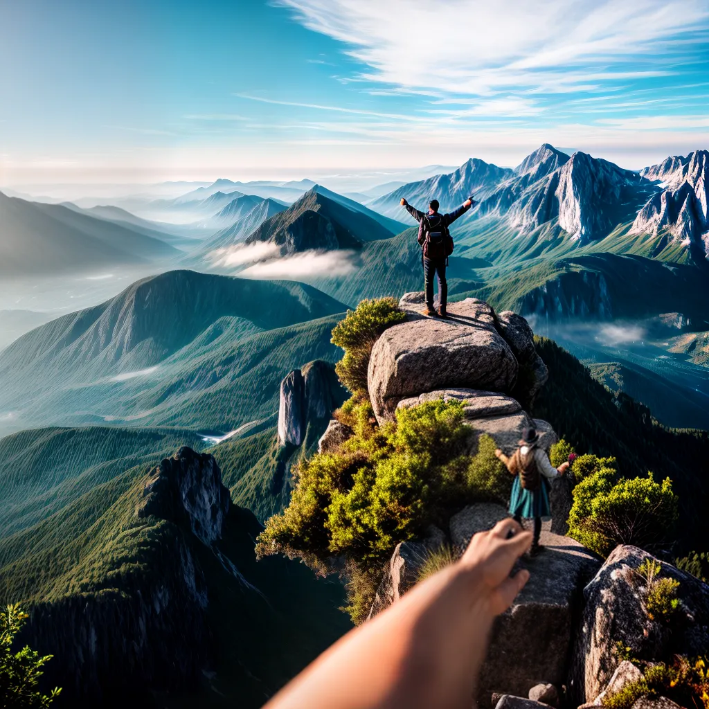 O Poder da Declaração - Momentos Milagrosos e Lembretes Transformadores. 9 Fotos declaracao sol montanha poder