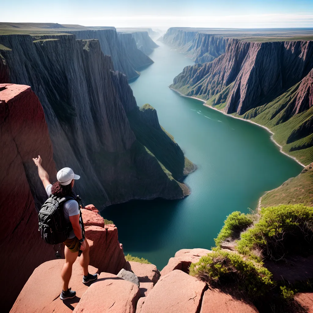 A importância do crescimento pessoal para uma vida plena. 8 Fotos desafio coragem paisagem aberta