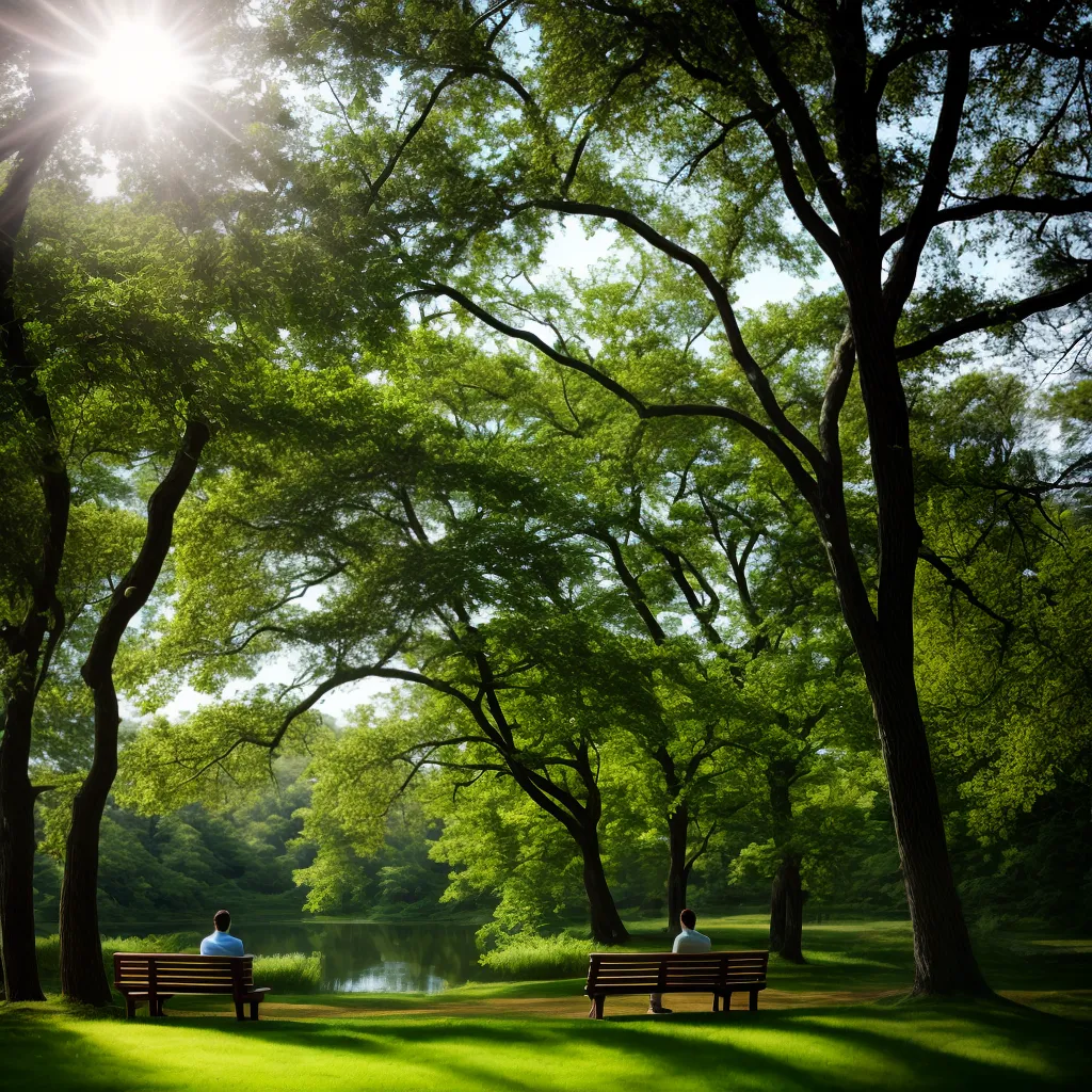 Como alcançar o descanso de Deus em meio à correria diária 7 Fotos descanso parque natureza serenidade