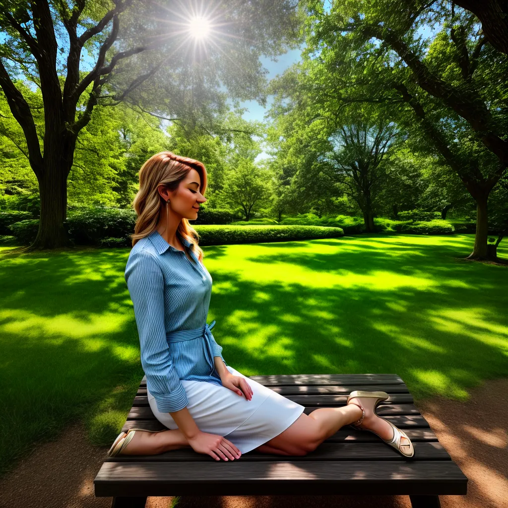 Crente Descansa: O Que a Bíblia Diz Sobre o Descanso Divino? 6 Fotos descanso parque sol arvores flor