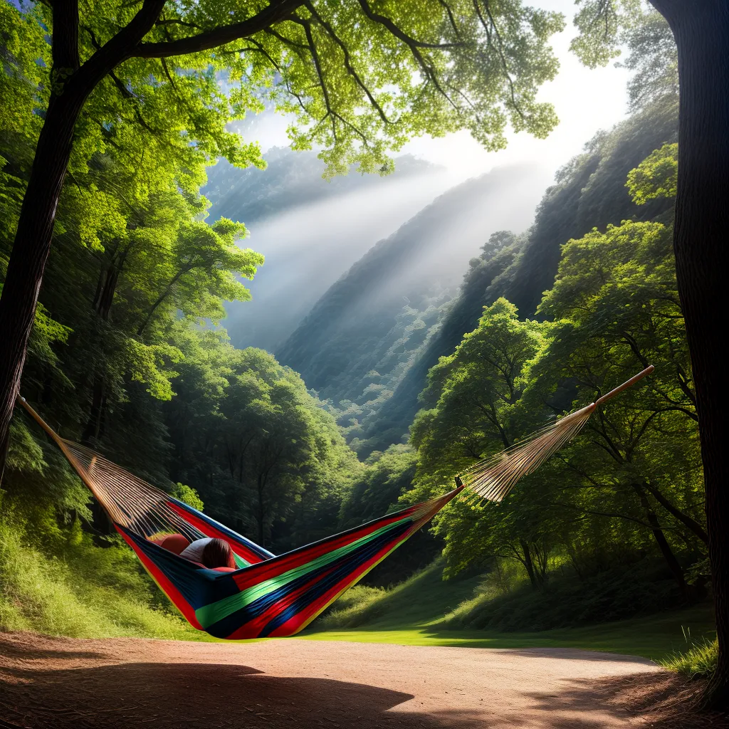 Fotos descanso redes natureza cristao