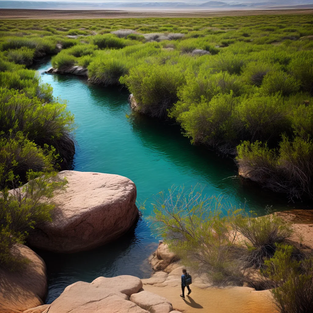O que é o Oásis Divino e Como Encontrá-lo em Tempos Difíceis? 7 Fotos deserto oasis caminhada paz