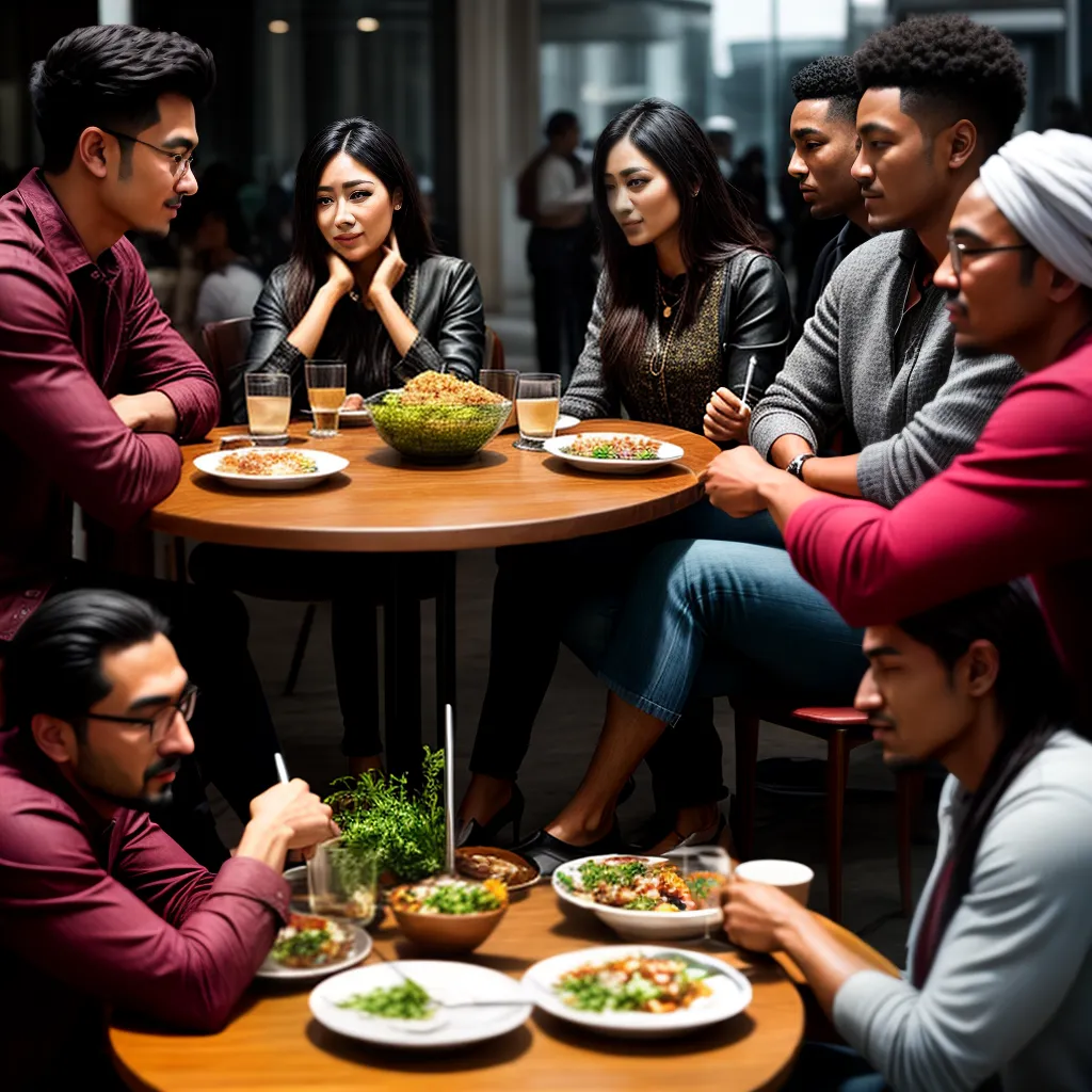 Como lidar com a Heterogeneidade na igreja: dicas práticas 8 Fotos diversidade mesa conversa comida