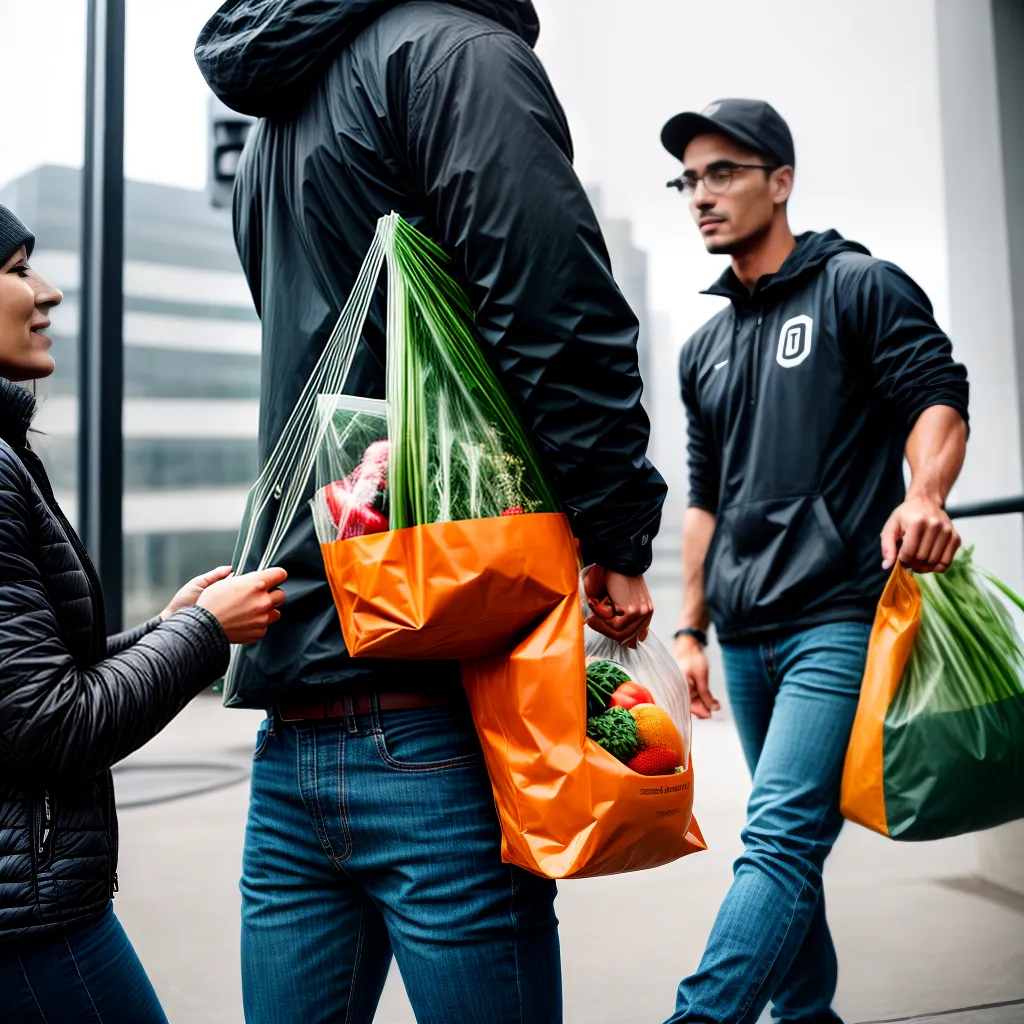 Fotos doacao crista entrega alimentos