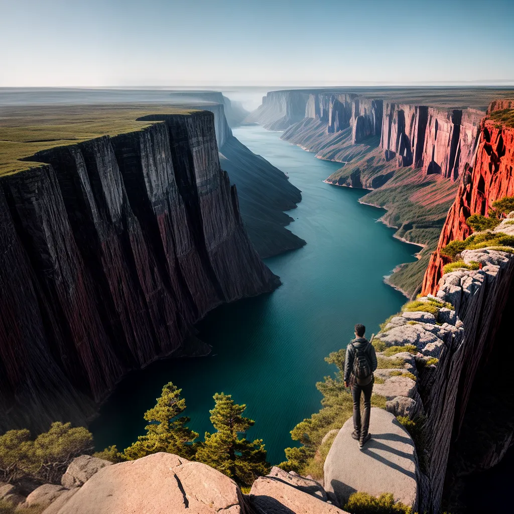 Como fortalecer sua FÉ em tempos difíceis. 6 Fotos entrega abismo confianca paisagem