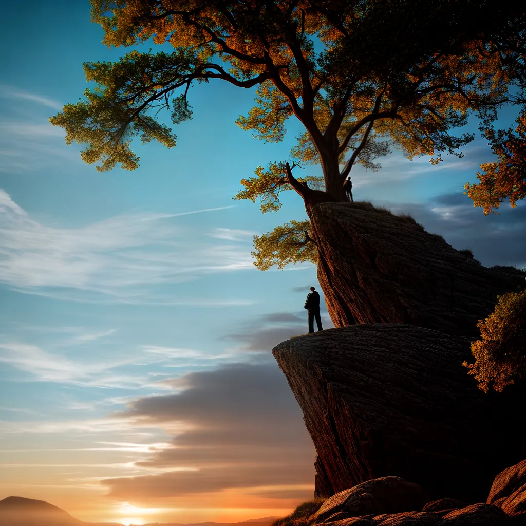 Fotos entrega deus montanha sol