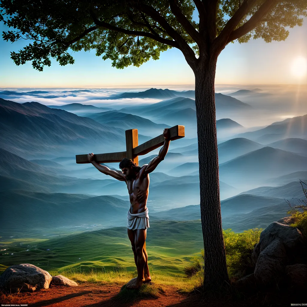 Fotos entrega gratidao cruz por do sol