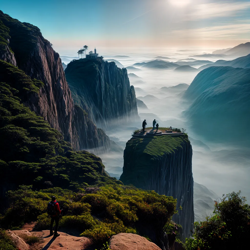 Título do Blog: O Que é a Habitação Celestial e Como Alcançá-la 6 Fotos escada ceu anjos porta dourada