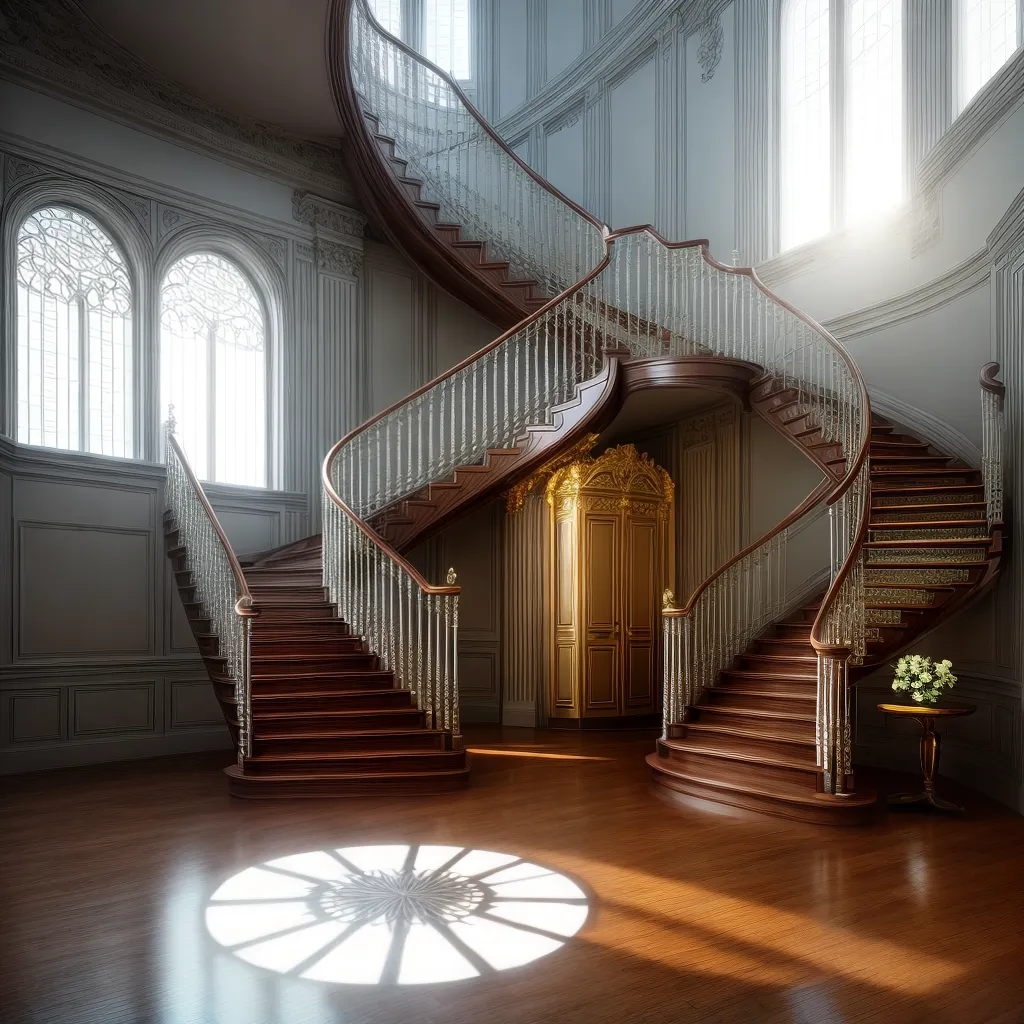 Fotos escada luz espiritualidade jornada