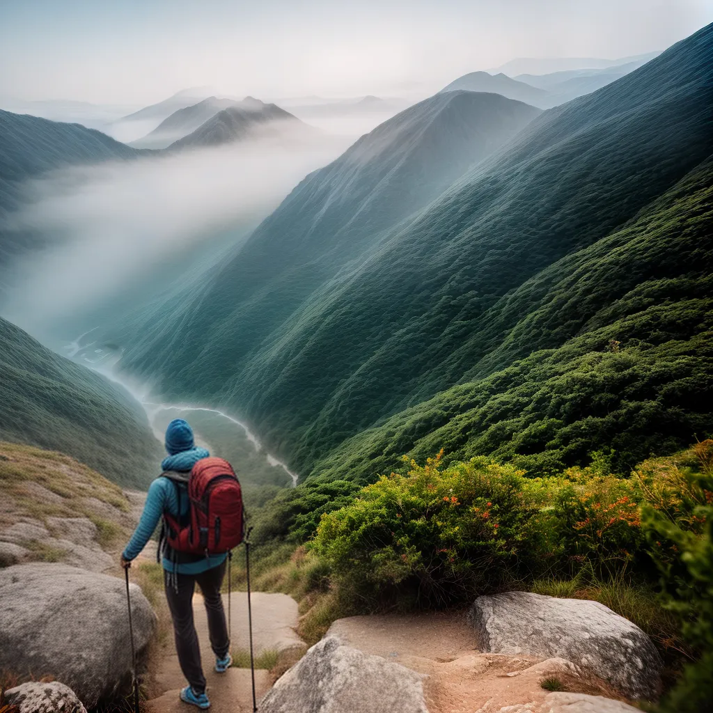 Por que a persistência é fundamental para alcançar propósitos. 6 Fotos escalada nevoa determinacao mochila
