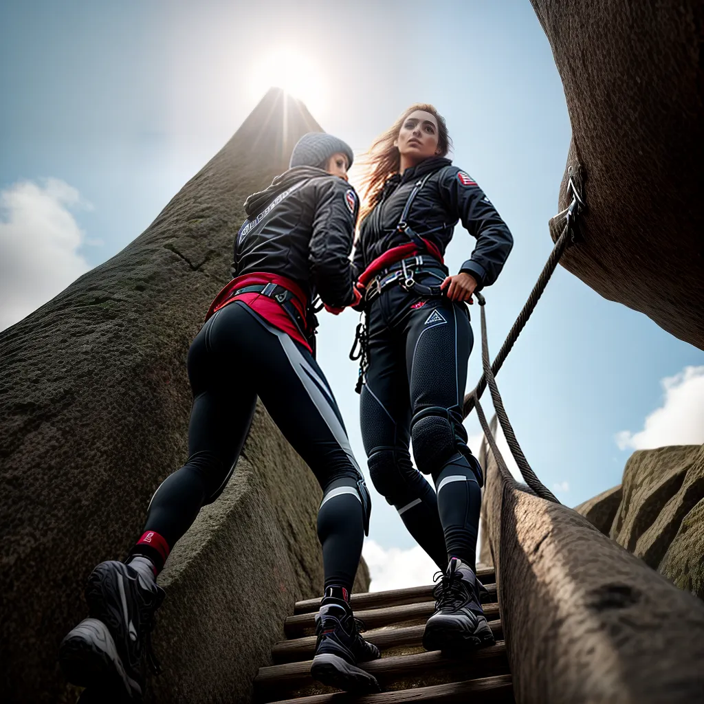 Fotos escalando desafios ministerio