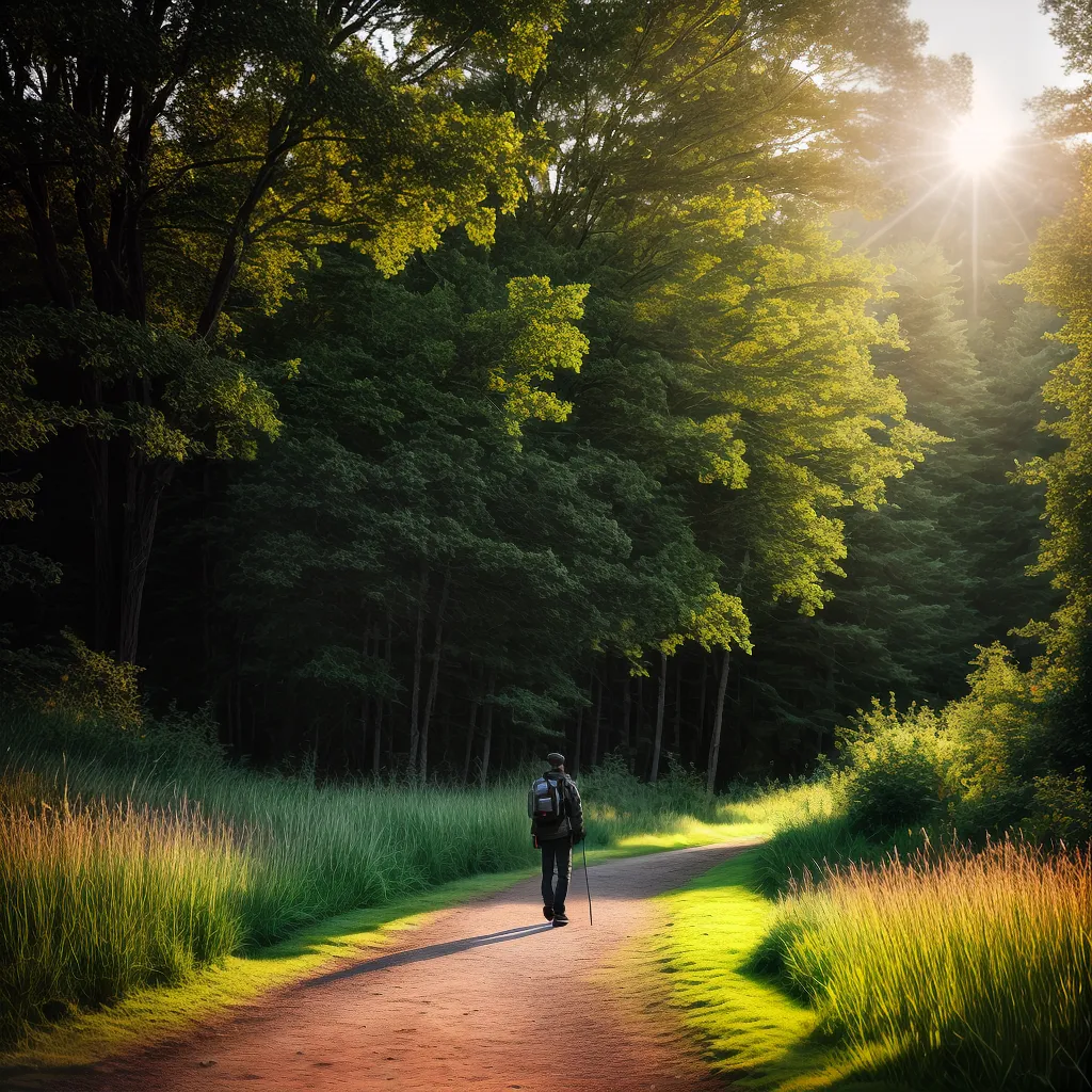 Como a renovação da mente pode levar à transformação pessoal 9 Fotos escolha caminho floresta prado sol