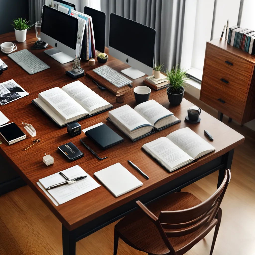 A importância da organização na Mesa de Trabalho para a vida cristã. 9 Fotos escritorio desorganizado organizado fe