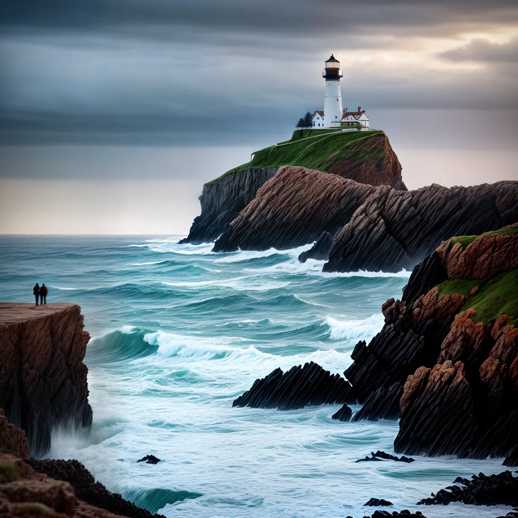 Fotos esperanca firme mar temporal