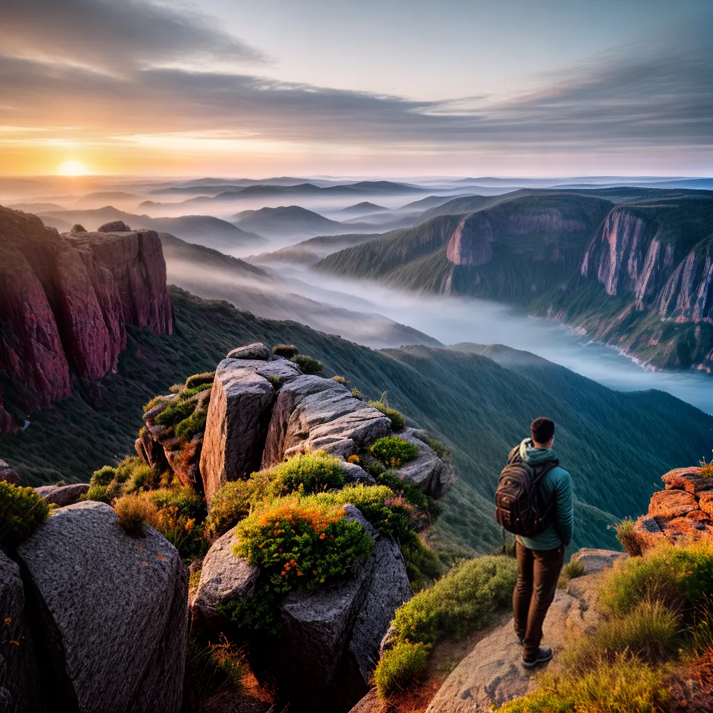 Como encontrar esperança em tempos difíceis. 8 Fotos esperanca por do sol cliff