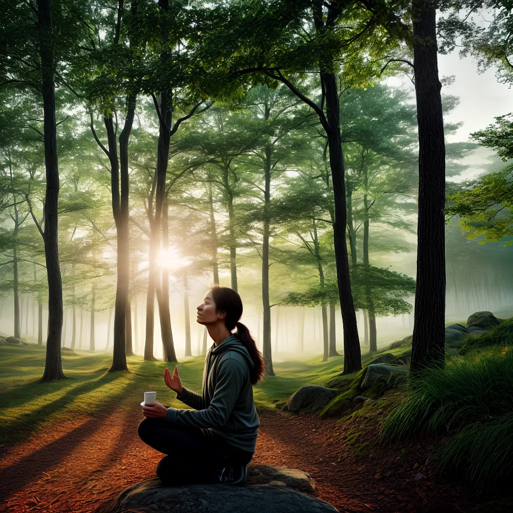 Fotos espiritualidade natureza meditacao sol paz