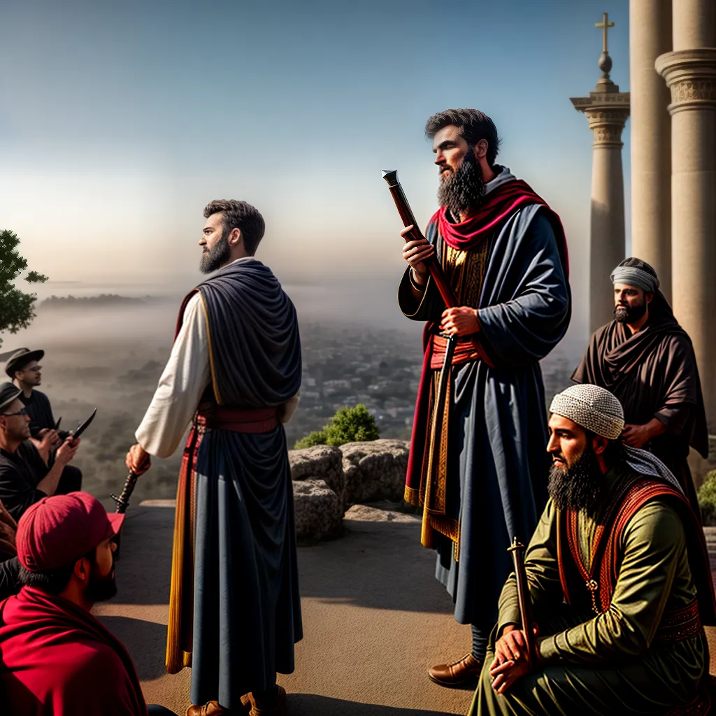 O ministério apostólico de Paulo: o que podemos aprender? 6 Fotos estatua paulo pregador espada multidao cidade