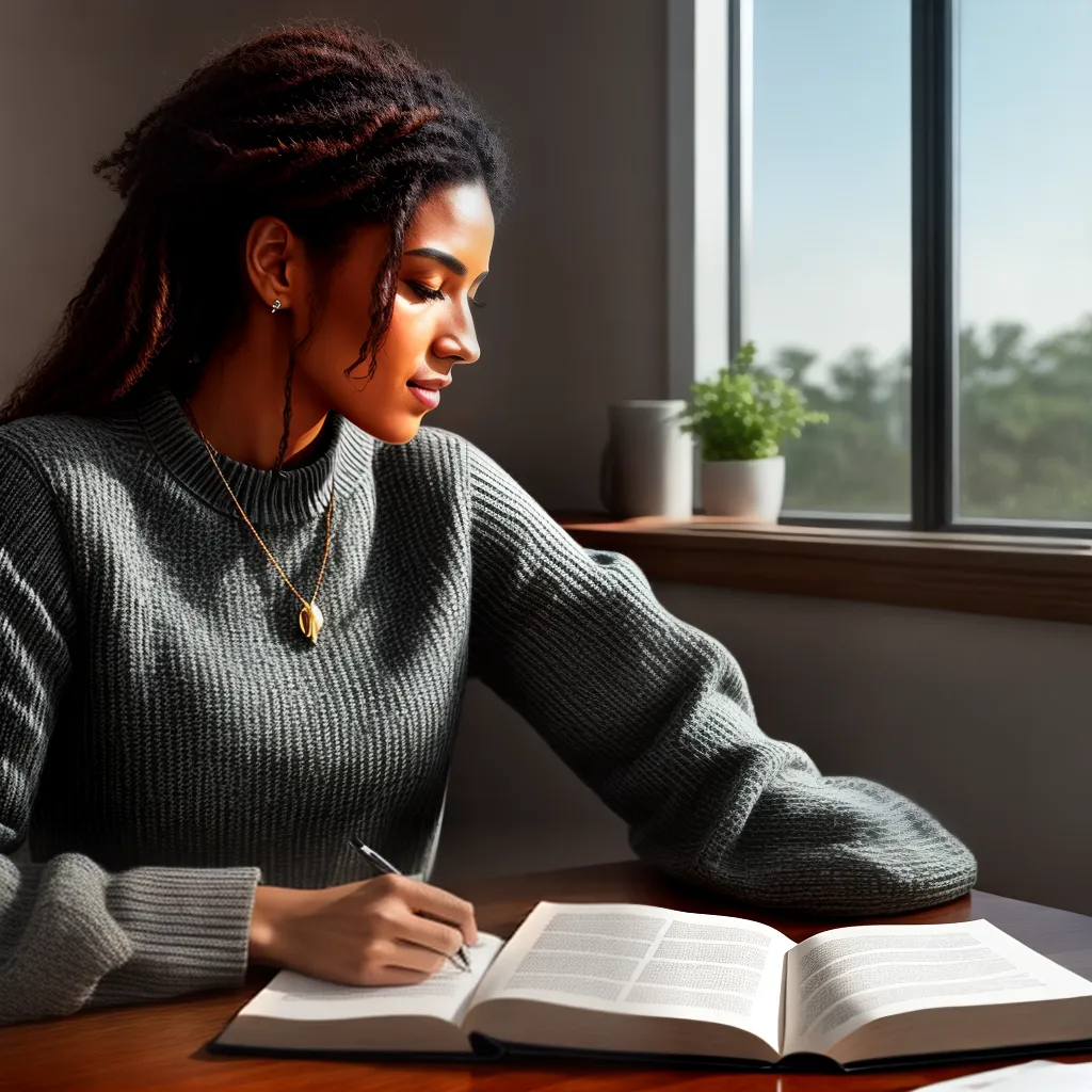 Como desenvolver habilidade na leitura da Bíblia 9 Fotos estudo biblico anotacoes janela