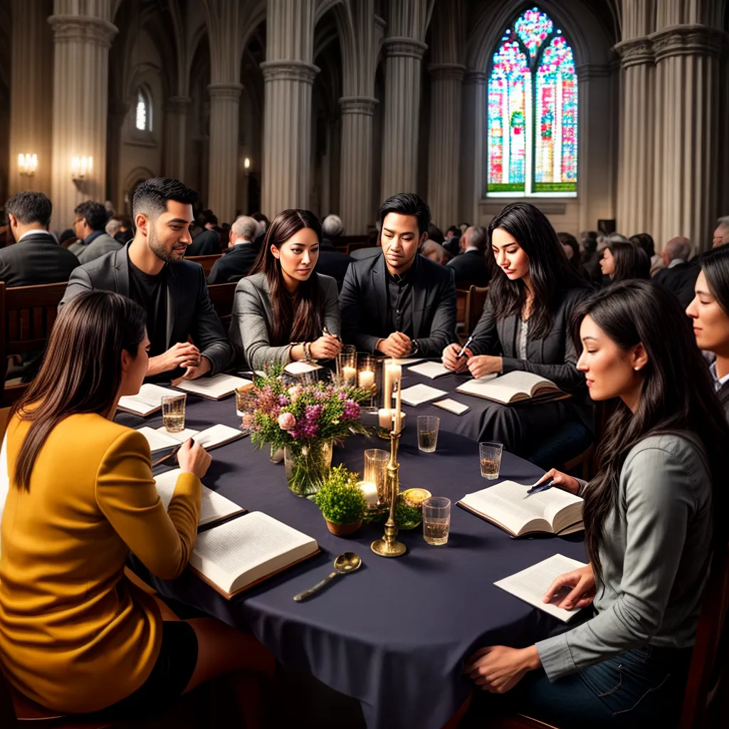 Fotos estudo biblico comunidade discipulado