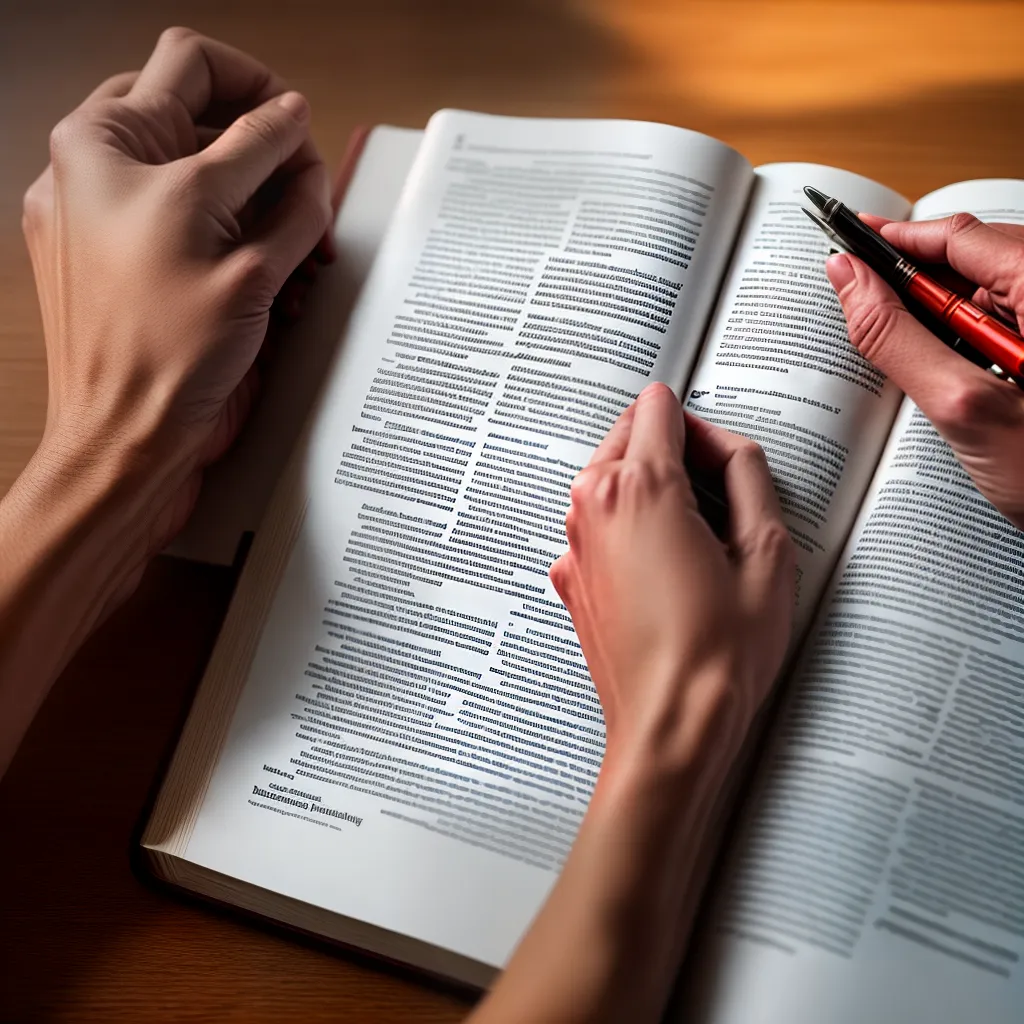 Aprendendo com Significado: Estratégias para um Aprendizado Profundo da Bíblia 9 Fotos estudo biblico concentracao maos