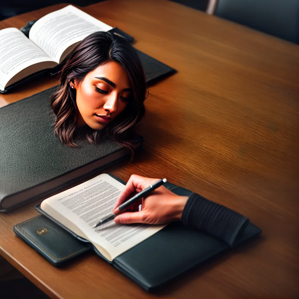 Fotos estudo biblico foco anotacoes