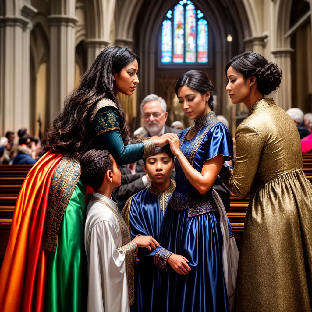 Fotos familia igreja celebracao amor