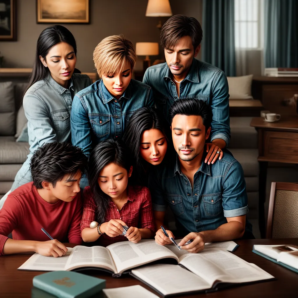 O que a Bíblia diz sobre a importância da família na fé cristã 9 Fotos familia leitura biblia fe 1