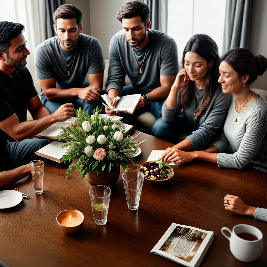 Fotos familia leitura biblia valores ensinamentos