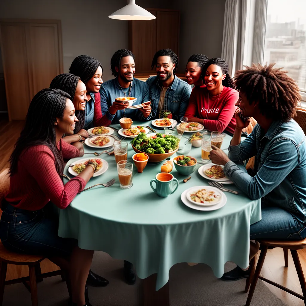 Por que a bondade é um valor fundamental na família cristã 6 Fotos familia mesa amor bondade