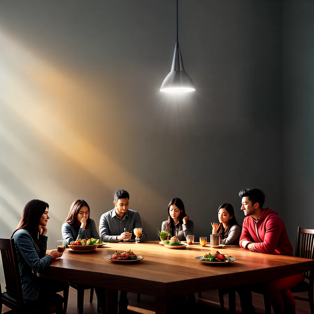 Fotos familia mesa oracao fe