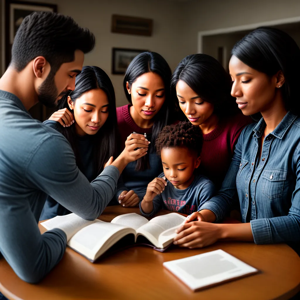 Como a Comunhão Fortalece a Família Cristã 8 Fotos familia oracao biblia amor fe