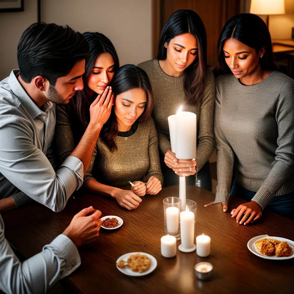 Fotos familia oracao biblia vela 6