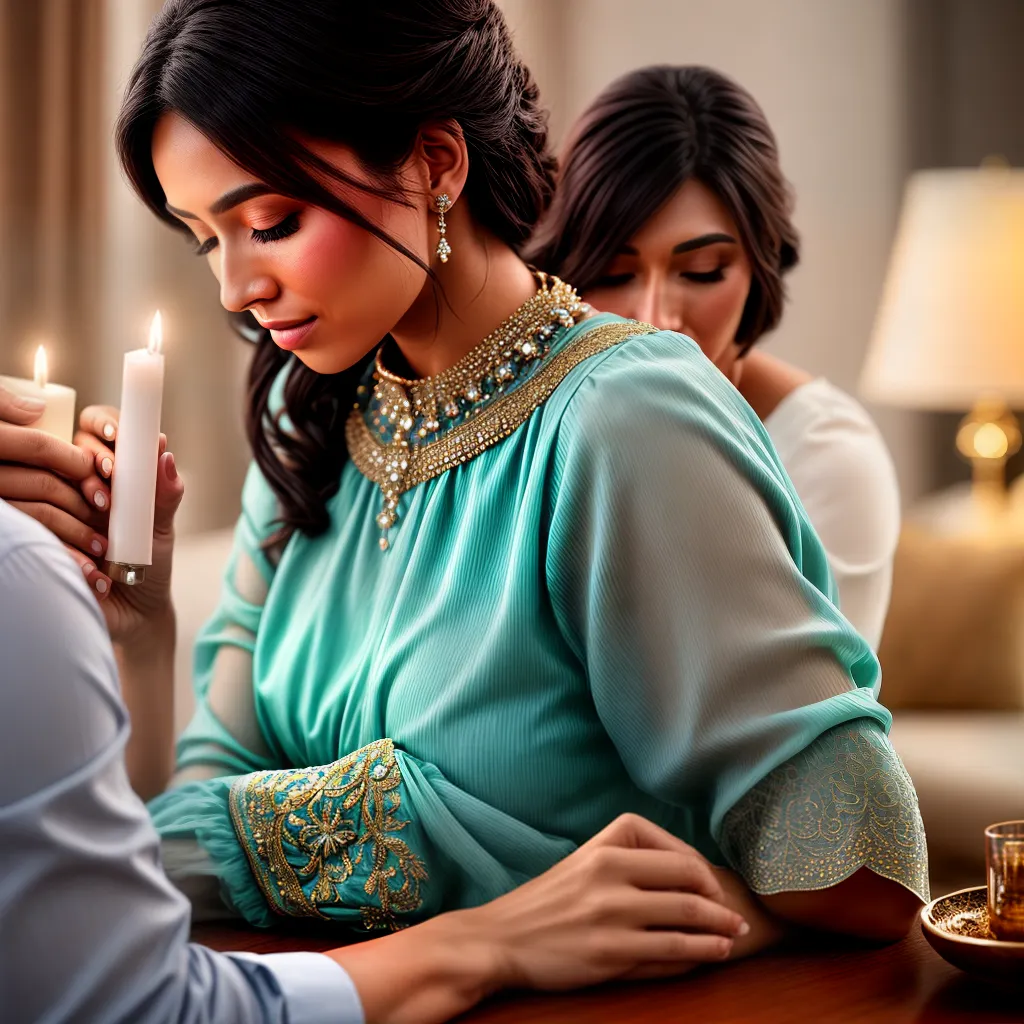 Fotos familia oracao candlelight 1