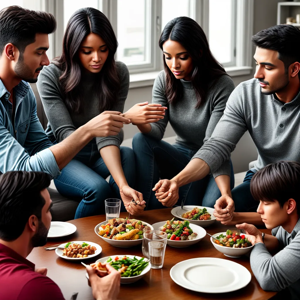 O que a Bíblia ensina sobre a importância da família cristã 8 Fotos familia oracao jantar fe crista
