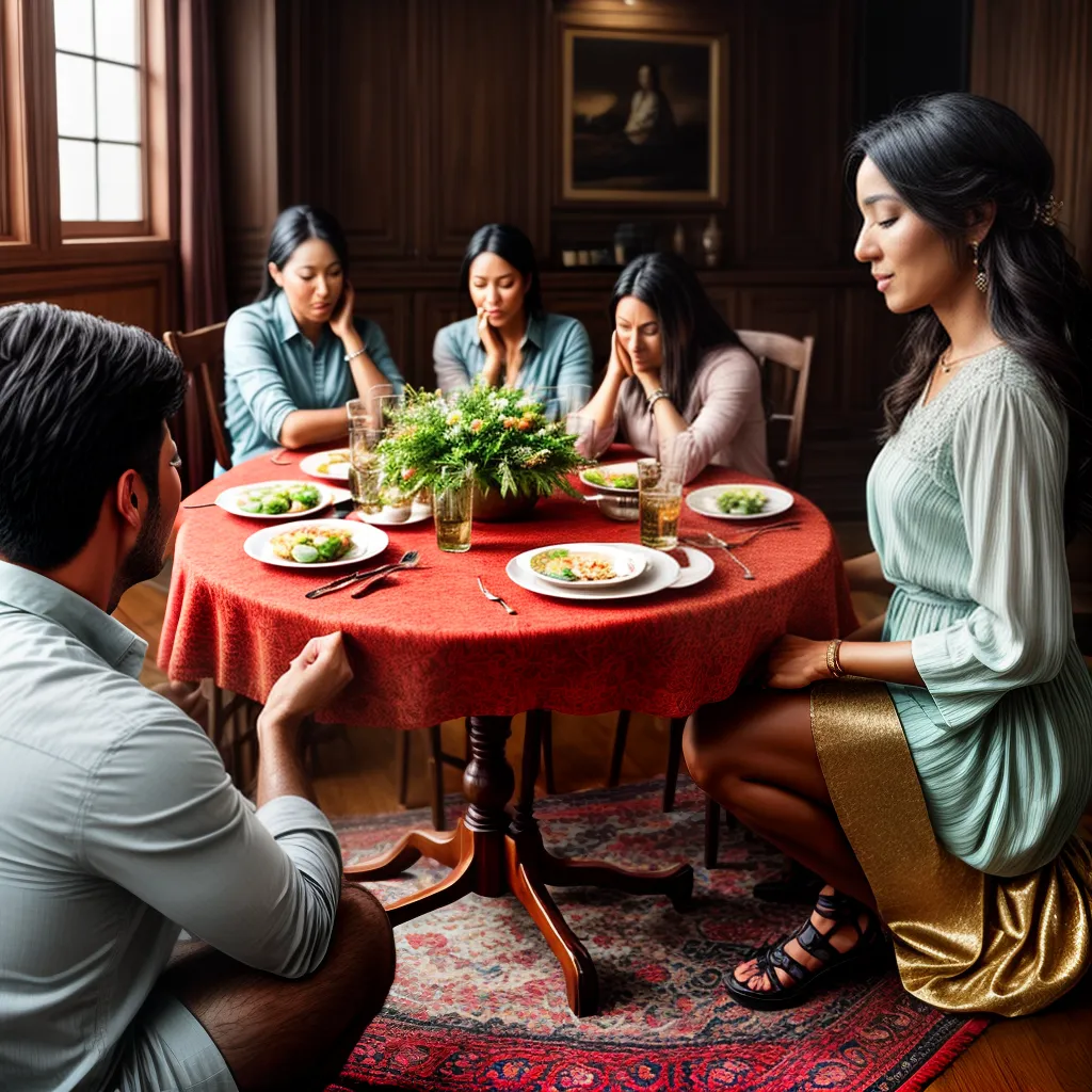 Casa santificada: transformando seu lar em um ambiente abençoado 8 Fotos familia oracao lar gratidao