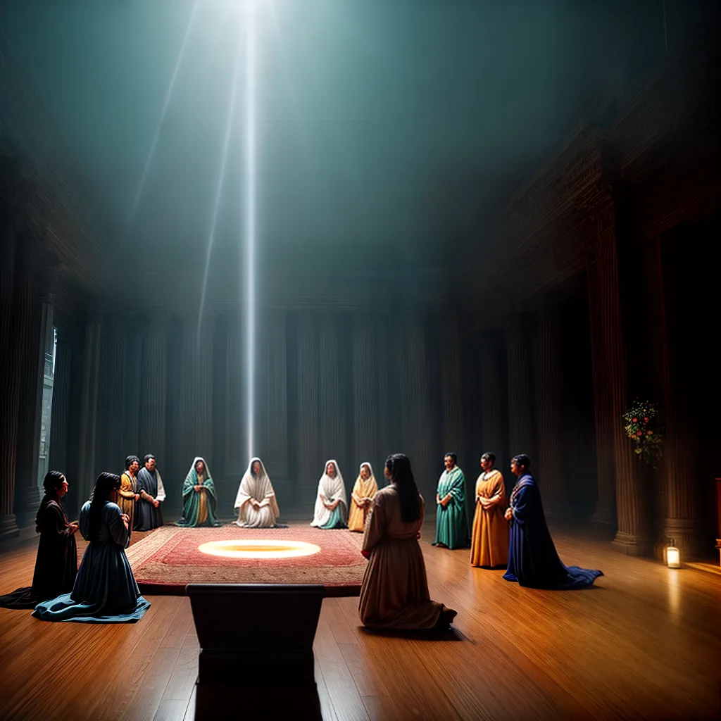 Como fortalecer sua família através da presença de Deus. 6 Fotos familia oracao luz fe