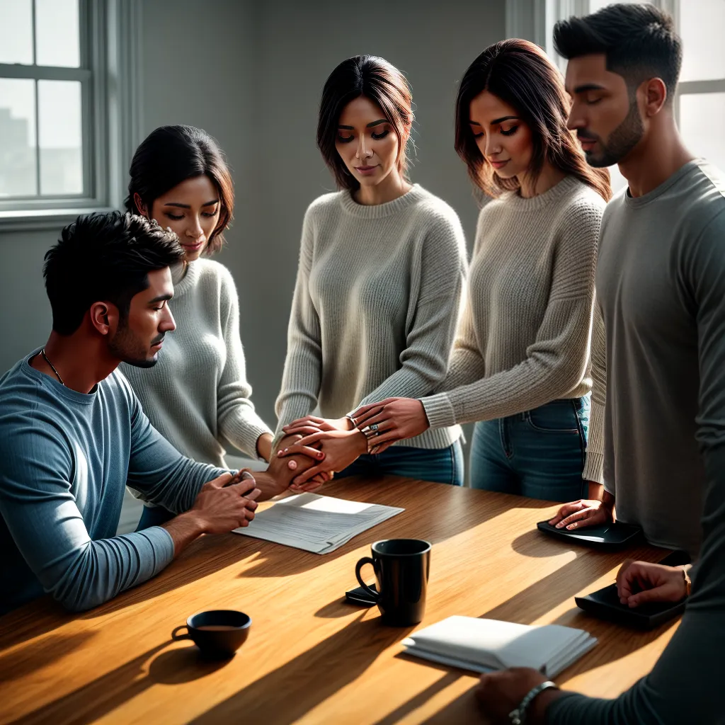 Como fortalecer a fé e a oração em família. 8 Fotos familia oracao luz guia