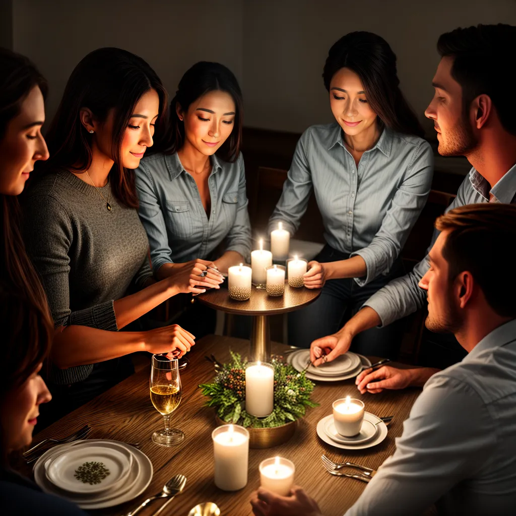 Como fortalecer a comunhão com Deus em família 6 Fotos familia oracao mesa biblia velas