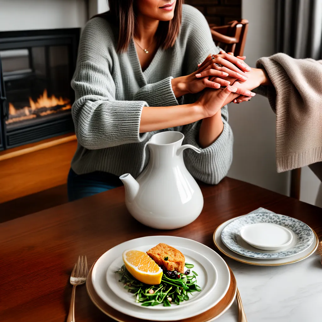 Como cultivar a paz e o amor na família cristã 8 Fotos familia oracao mesa lareira